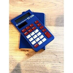 Texas Instruments TI-108 Basic School Calculators